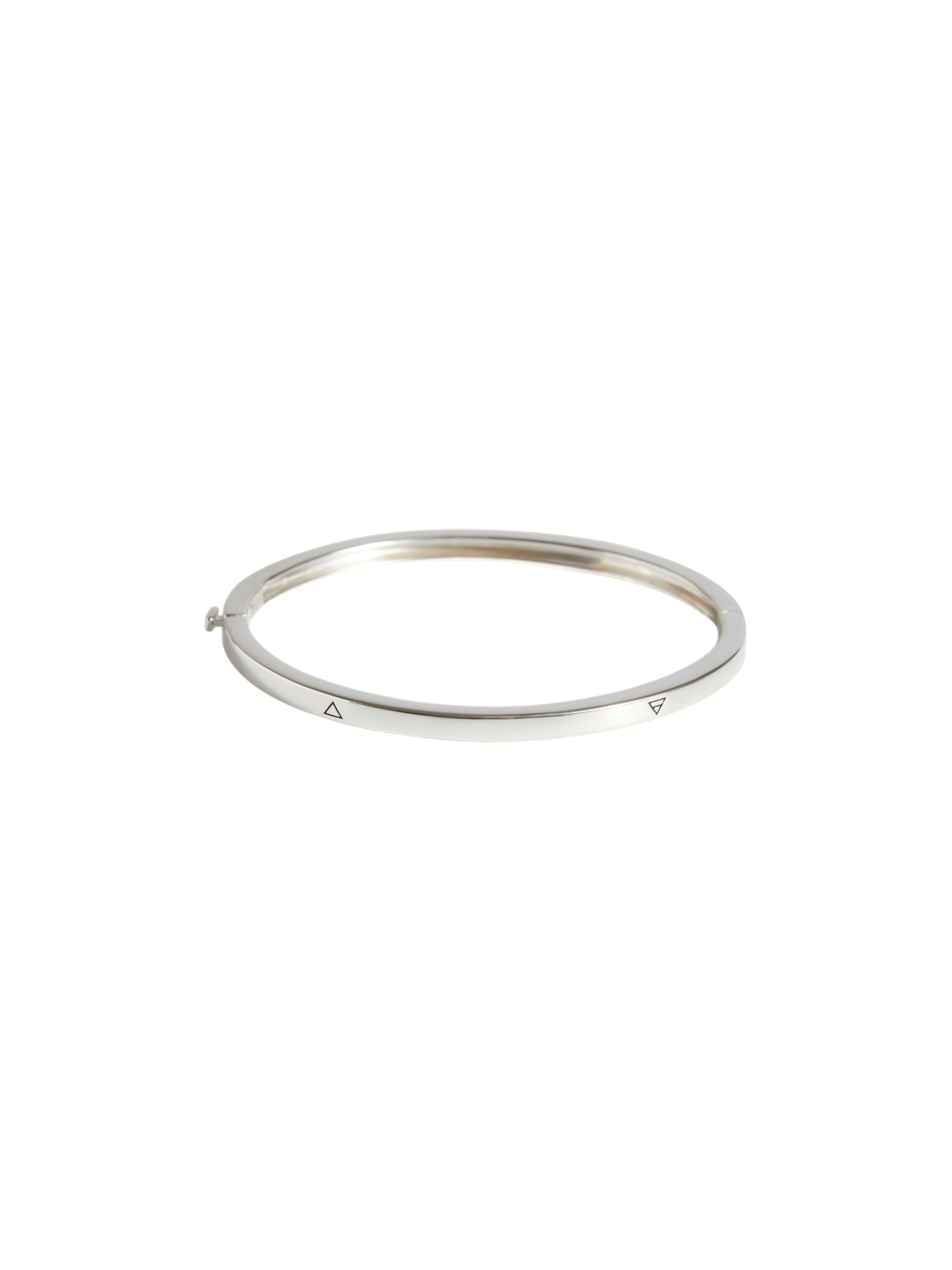 Four elements bangle silver